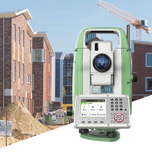 Тахеометр без призмы - FLEXLINE TS07 - LEICA PRECISION TOOLS BY LEICA GEOSYSTEMS  - с ручным управлением / высокое качество / беспроводной