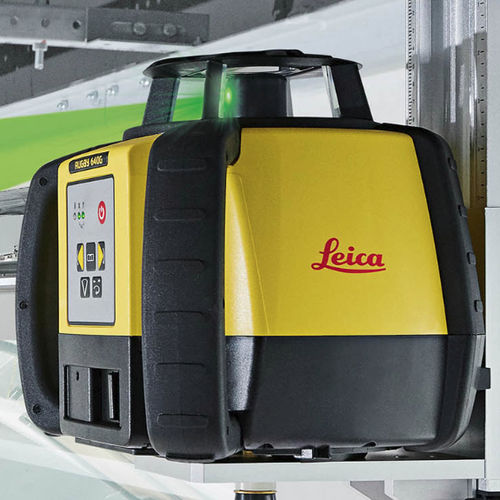 Уровень лазер - RUGBY 640G - LEICA PRECISION TOOLS BY LEICA GEOSYSTEMS  - поворотный / автоматический / цифровой