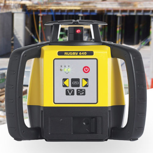 Уровень лазер - RUGBY 640 - LEICA PRECISION TOOLS BY LEICA GEOSYSTEMS  - горизонтальный / вертикальный / поворотный