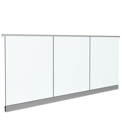 Ограждение из алюминия - ALU SLIM - Qingdao Jinfer International Co., Ltd. - из стекла / со стеклянными панелями / для наружного применения