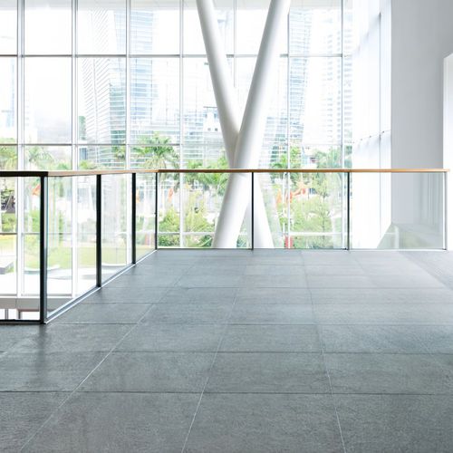 Ограждение из стекла - ALUMINUM POST - Qingdao Jinfer International Co., Ltd. - со стеклянными панелями / для интерьера / для наружного применения