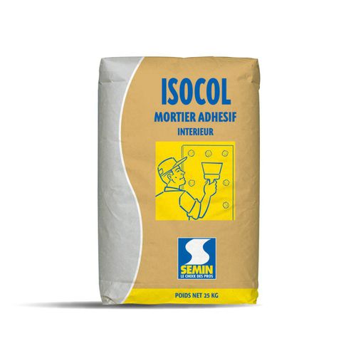 Строительный раствор для цементирования - ISOCOL M - SEMIN - непромокаемый / монтажный / для каменной кладки