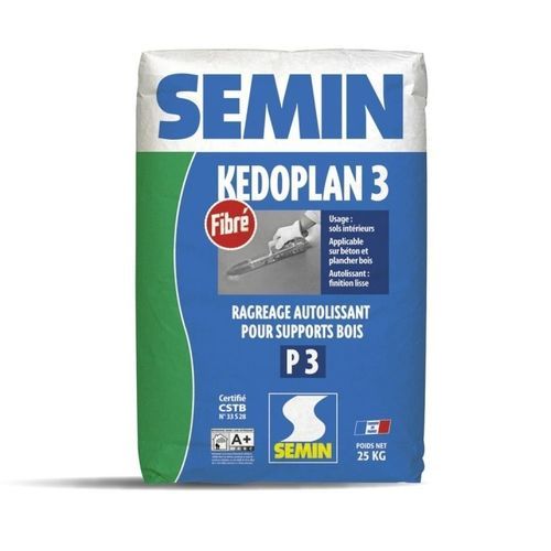 Штукатурка для сглаживания - KEDOPLAN 3 FIBROUS - SEMIN - для затирки / для интерьера / для бетона