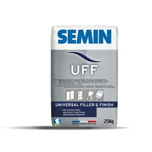 Штукатурка для сглаживания - UFF - SEMIN - для шпаклевки / гидроизолирующая / внутренняя