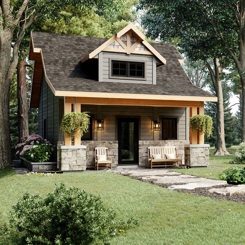 Индивидуальный минидом - Savannah - TIMBER BLOCK  - современный / MOB / для бытового использования