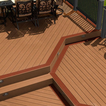 Террасная доска из композитной древесины - TIMBERTECH&reg; LEGACY - TimberTech® - имитация дерева / с клипсой / непромокаемое