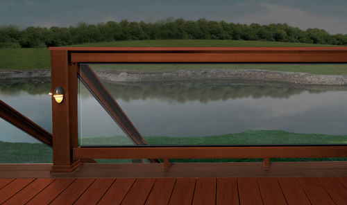 Ограждение WPC - EVOLUTIONS RAIL™ BUILDER - TimberTech® - из прутьев / для наружного применения / для палубы