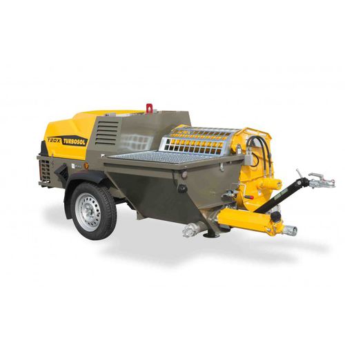 Машина для опрыскивания для штукатурки - T20X - TURBOSOL PRODUZIONE SPA  - для известкового раствора