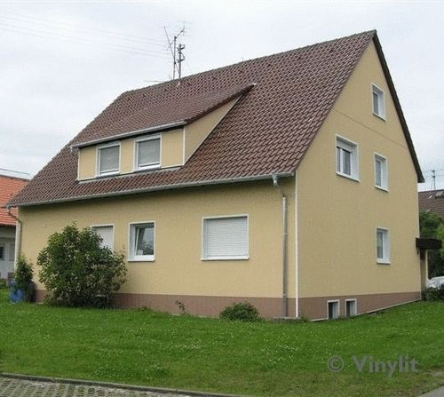 Панельная облицовка фасада - VINYTHERM - VINYLIT FACADE - ITE  - из натурального камня / текстурированная