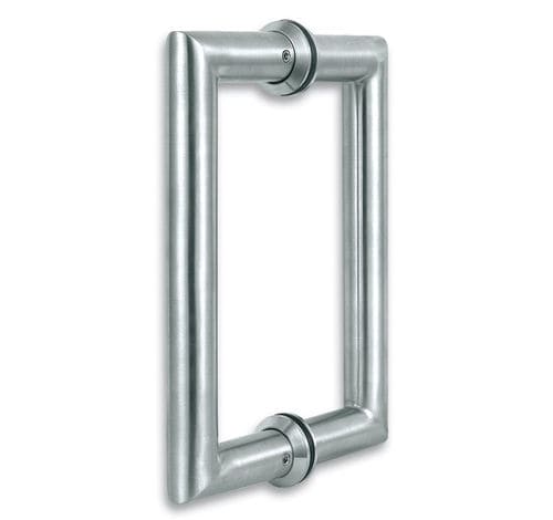 Стационарная дверная ручка для дверцы душа - BO 521251 series - BOHLE AG - из нержавеющей стали / современная / на розетке
