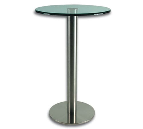 Ножка стола из матовой нержавеющей стали - BO 5500159	 - BOHLE AG - современная / для стола для еды стоя / с круглым основанием