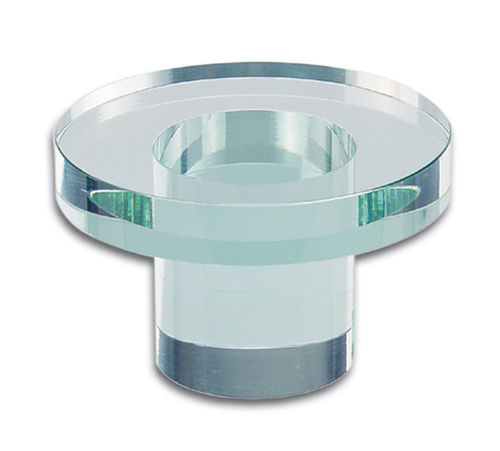 Современная круглая ручка для мебели - BO 5500243	 - BOHLE AG - из закаленного стекла