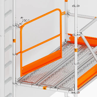 Строительные леса из алюминия - US® SWING DOORS - Catari - большая высота / универсальный