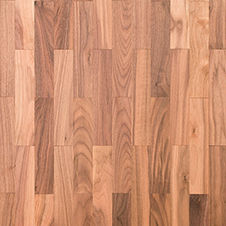 Паркет из массивной доски - LAMPARQUET - AMERICAN CLASSIC - CHENE DE L EST  - из орехового дерева / покрытый лаком / приклеиваемый