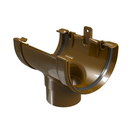 Сливной шланг из ПВХ - RUNNING OUTLET &Oslash;80 - DEVOREX PLC - водосточного желоба