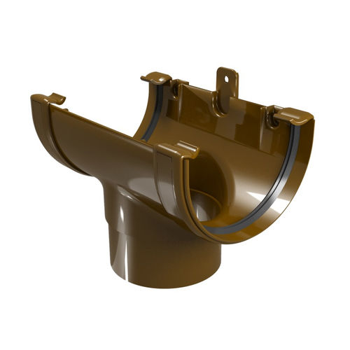 Сливной шланг из ПВХ - RUNNING OUTLET &Oslash;100 - DEVOREX PLC - водосточного желоба