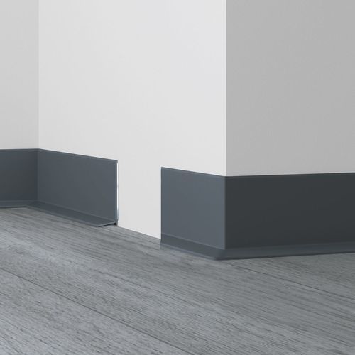 Белый плинтус - WLK SERIES - DÖLLKEN Profiles GmbH - бежевый / антрацит / серый