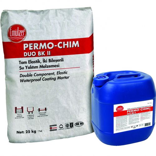 Непромокаемый строительный раствор - PERMO-CHIM DUO BK 6100 - EMULZER - для бетона / для каменной кладки / гидравлический