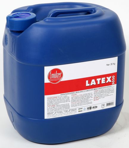 Присадка суперпластификатор - LATEX 5050 - EMULZER - напольная / для известкового раствора / для бетона