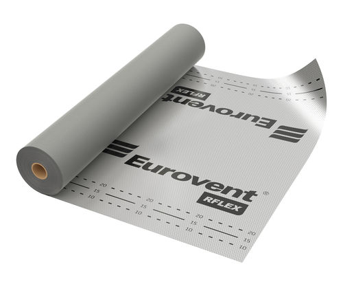 Гидроизоляционный слой кровли HPV - EUROVENT® RFLEX - EUROVENT - EUROSYSTEM POLSKA - алюминизированный