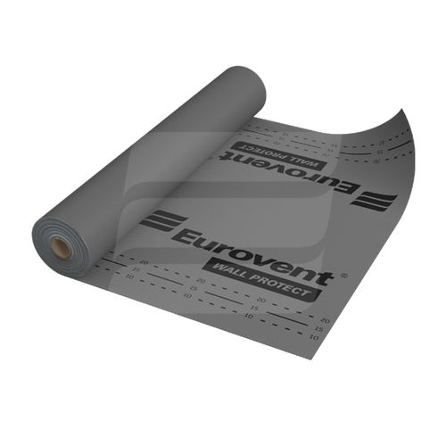 Гидроизоляционная мембрана для защиты - EUROVENT® WALL PROTECT - EUROVENT - EUROSYSTEM POLSKA - для теплоизоляции снаружи ITE / для стены / для фасада