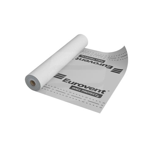 Гидроизоляционная мембрана для защиты - EUROVENT® WALL PROTECT 3 - EUROVENT - EUROSYSTEM POLSKA - для теплоизоляции снаружи ITE / для стены / для фасада