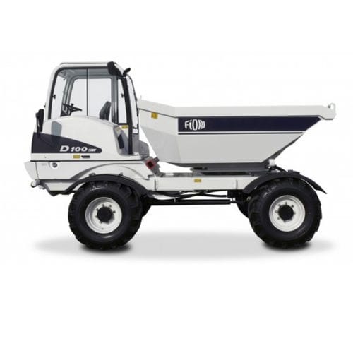 Самосвал с задней разгрузкой - D 100 SW - FIORI SPA - колесный / дизельный / для строительства