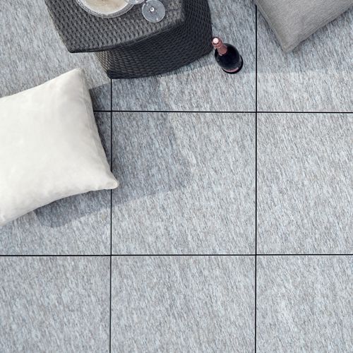Уличная плитка из спеченного камня - L'ALTRA PIETRA - COLOSSEO DORATO - GRANULATI ZANDOBBIO SPA - из керамогранита / для наружного применения / текстурированная