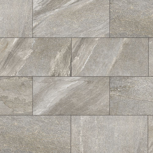 Напольная плитка из спеченного камня - ETNA LIGHT GREY - GRANULATI ZANDOBBIO SPA - для наружного применения / для террасы / серая