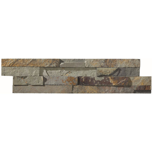 Покрытие для стен для внутреннего пространства - NATURAL PANEL - ARDESIA MULTICOLOR SOTTILE - GRANULATI ZANDOBBIO SPA - для наружного использования / из натурального камня / естественная отделка