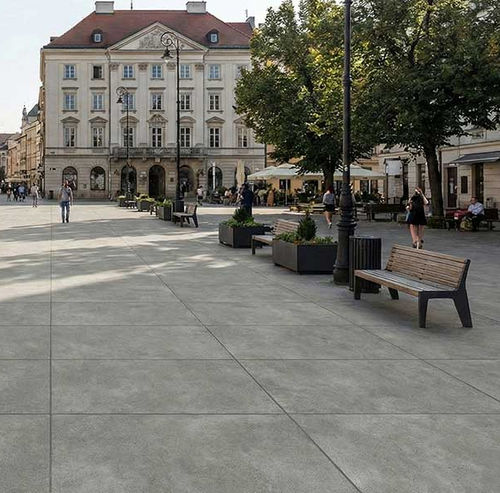 Уличная плитка из спеченного камня - PIAZZA MILANO - GRANULATI ZANDOBBIO SPA - для наружного использования / для улицы / для наружного применения