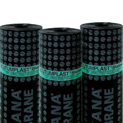 Дорожная гидроизоляционная мембрана - SCUTUMPLAST BIARMATO - ITALIANA MEMBRANE SPA  - для строительства моста / в рулонах / битумная
