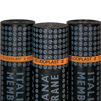 Гидроизоляционная мембрана для защиты - SCUDOPLAST 2 - ITALIANA MEMBRANE SPA  - изоляционная / для пола / в рулонах