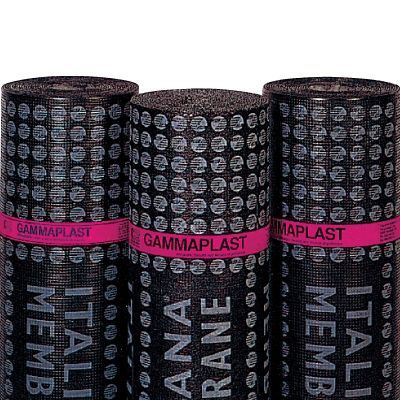 Гидроизоляционная мембрана для кровли - GAMMAPLAST P - ITALIANA MEMBRANE SPA  - в рулонах / битумная / из шифера
