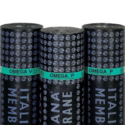Гидроизоляционная мембрана для кровли - OMEGA P - ITALIANA MEMBRANE SPA  - в рулонах / битумная / из шифера