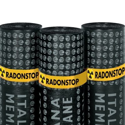 Мембрана для защиты от радона из битума SBS - RADONSTOP - ITALIANA MEMBRANE SPA  - из полимера