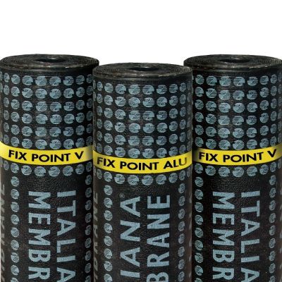 Битумный конденсационный экран - FIX POINT ALU - ITALIANA MEMBRANE SPA  - волокнистый