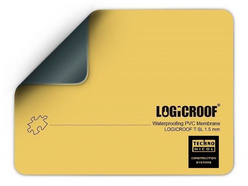 Гидроизоляционная мембрана для грунта - LOGICROOF T-SL - ITALIANA MEMBRANE SPA  - в рулонах / из материала на основе ПВХ