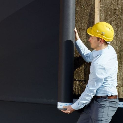 Гидроизоляционная мембрана для защиты - MAJVEST® 700 SOB - SIGA - воздушный барьер / для фасада / в рулонах