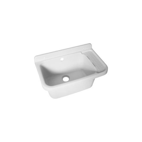 Встраиваемая раковина - PL50-01 - STAMPLAST SRL - из полипропилена / одиночная / прямоугольная