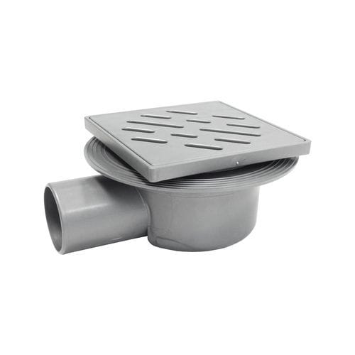 Сливной сифон из ABS - CH10TEL-01 - STAMPLAST SRL - для душа / с решеткой / квадратный