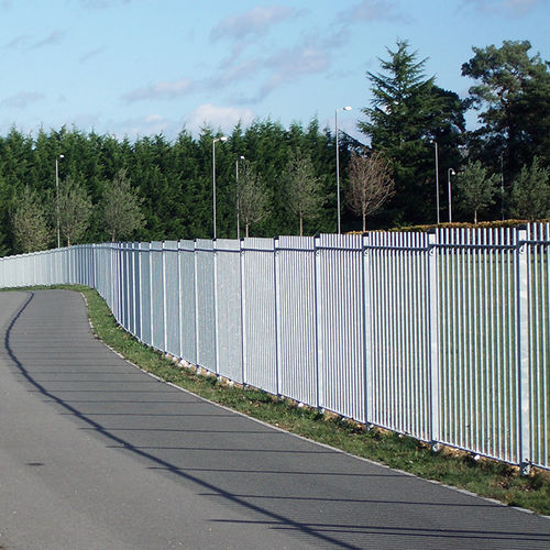 Решетчатый забор - Solid vertical - ZAUN FENCING  - для дороги / садовый / для общественных мест