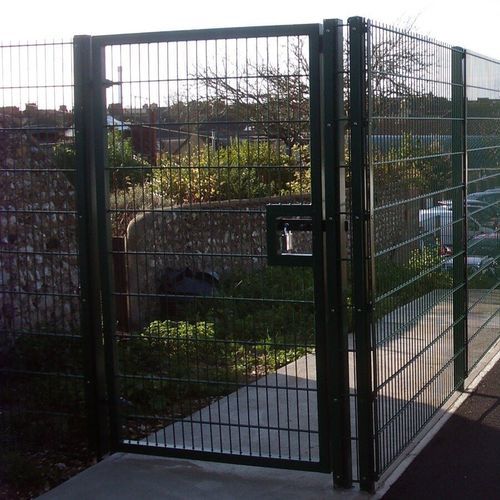 Сетчатая дверца - SR1 (A1) - ZAUN FENCING  - из нержавеющей стали