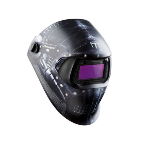 Маска для сварки с автоматическим затемнением - SPEEDGLAS™ 100 TROJAN WARRIOR - 3 M France - EN 175 / MIG / TIG