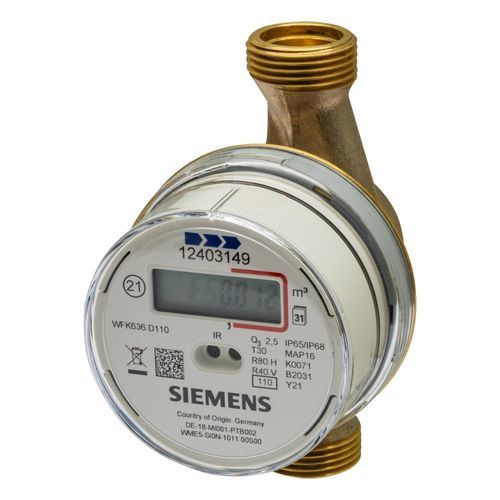 Счетчик воды для профессионального использования - WFK636.D110 - SIEMENS Building Technology - для бытового использования