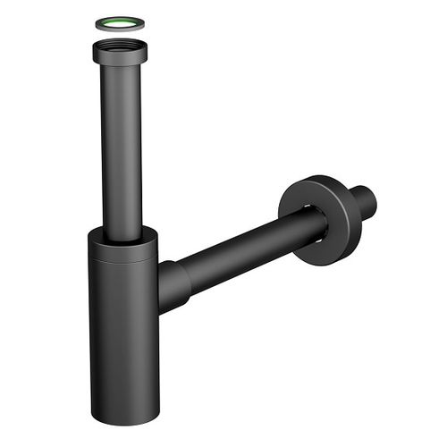 Сифон для раковины из ABS - INOXMATER 0581BL32K9 - BONOMINI S.R.L. - из нержавеющей стали / черный