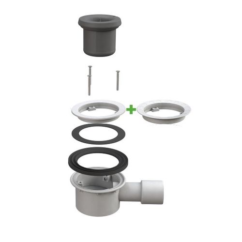Трап для душа из PP - 5024ST50B0 - BONOMINI S.R.L.