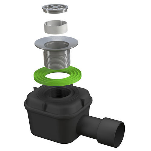 Трап для душа из латуни - 5480CR80B9 - BONOMINI S.R.L. - из HDPE