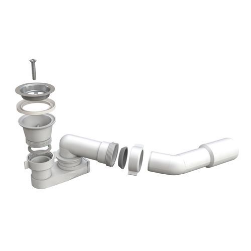 Сифон для раковины из PP - 5514WZ45B0 - BONOMINI S.R.L. - из нержавеющей стали