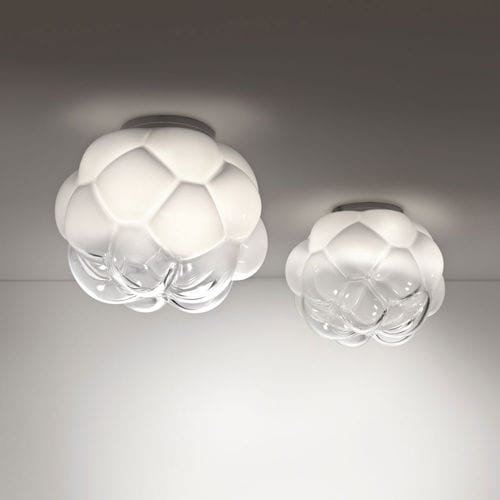 Потолочный светильник уникальный дизайн - CLOUDY F21 - FABBIAN ILLUMINAZIONE - круглый / из стекла / LED